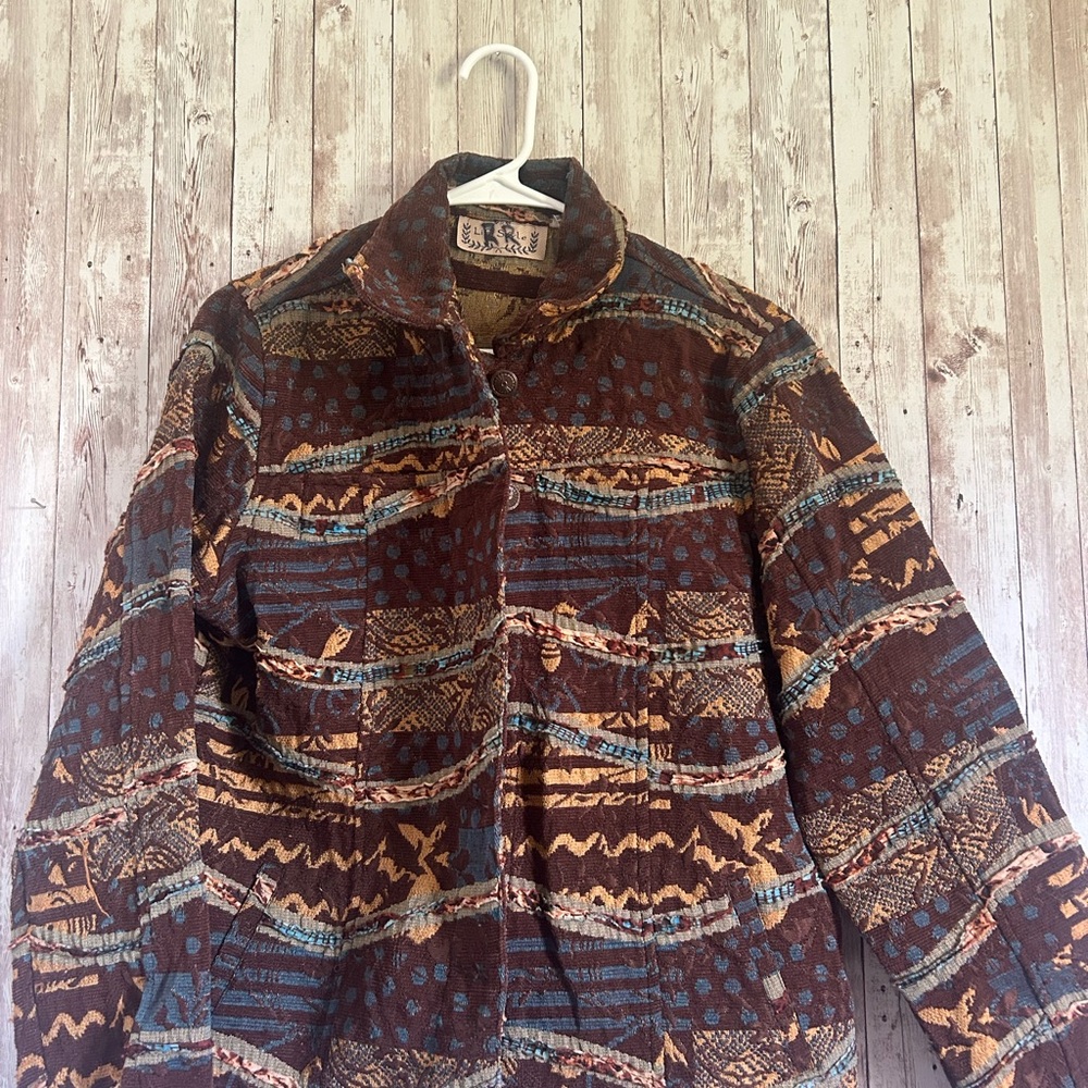 Vintage Lifestyle Button Down Jacket